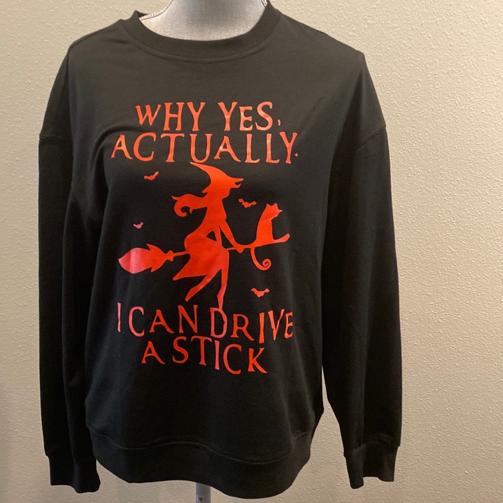 Black Sweatshirt for Halloween 🎃